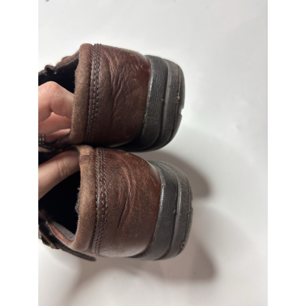 Merrell Dassie‎ Women's 8.5 Brown Leather Mules Clogs EU36 Shoes Buckle J59992 - Picture 6 of 7